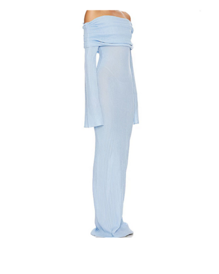 Off-Shoulder-Kleid „SheerElegance“