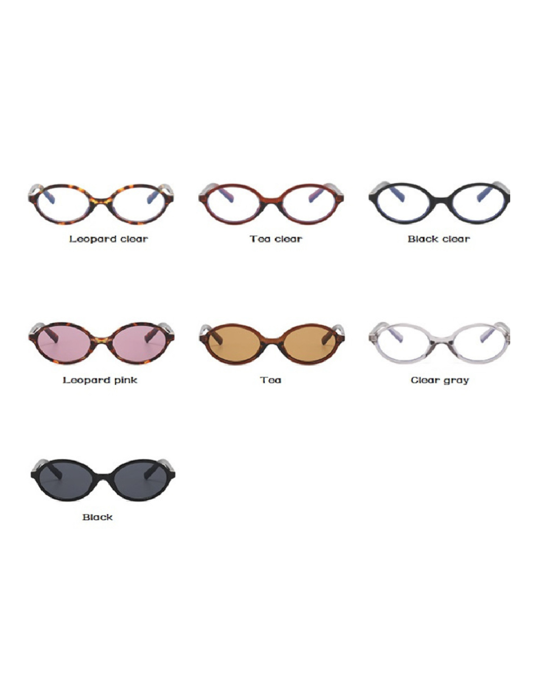 Trendbrille MiaMia in versch. Varianten