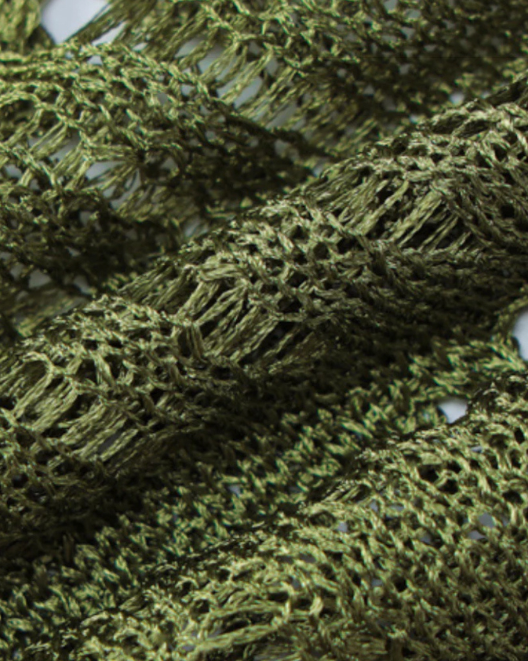 GeoGlam Maxi-Strickkleid in grün