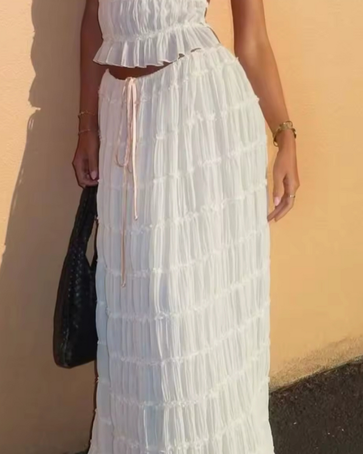 Virales Sommer Chiffon-Set „Larissa“