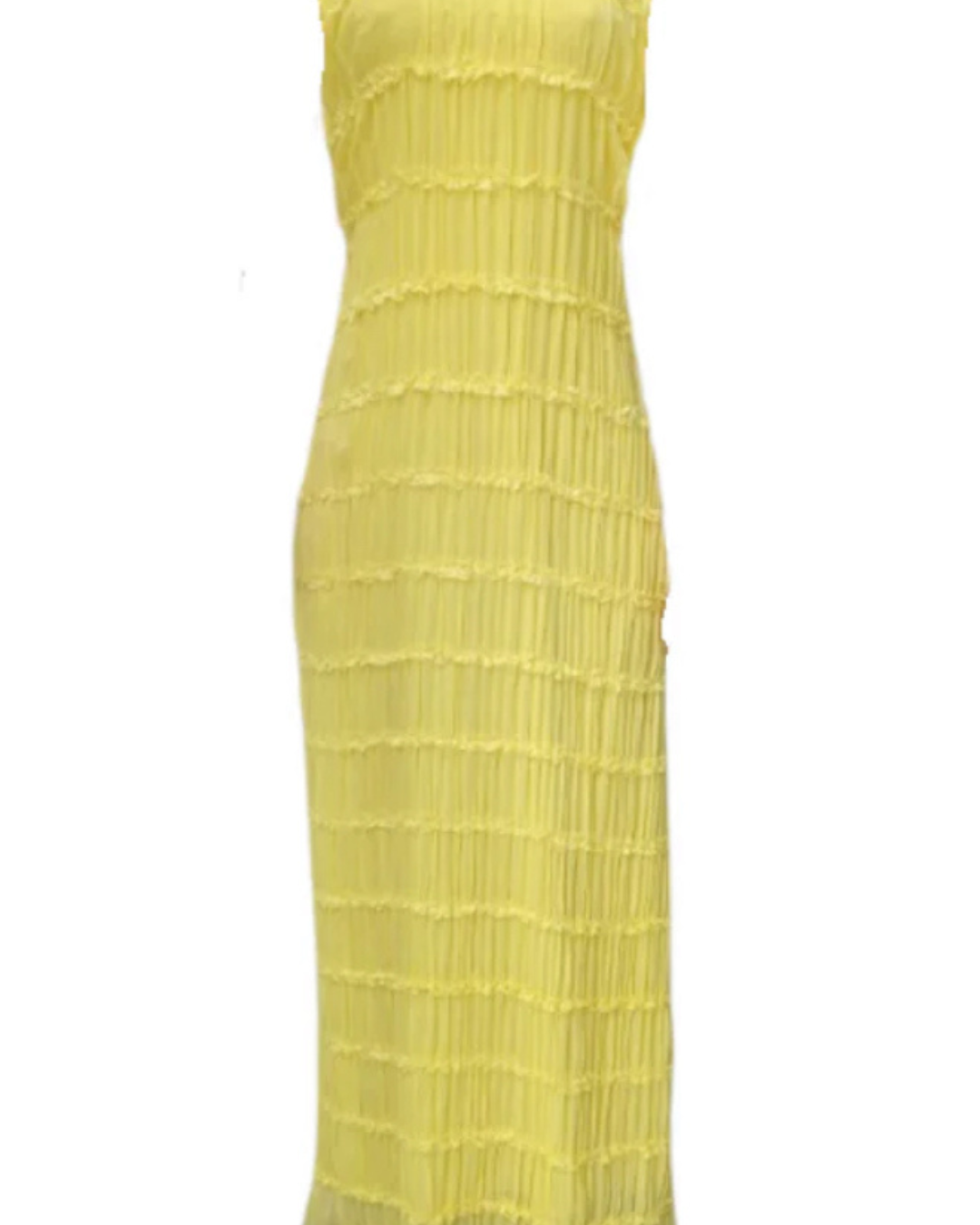 Sommerkleid „Esra“ in weiß, gelb, schwarz