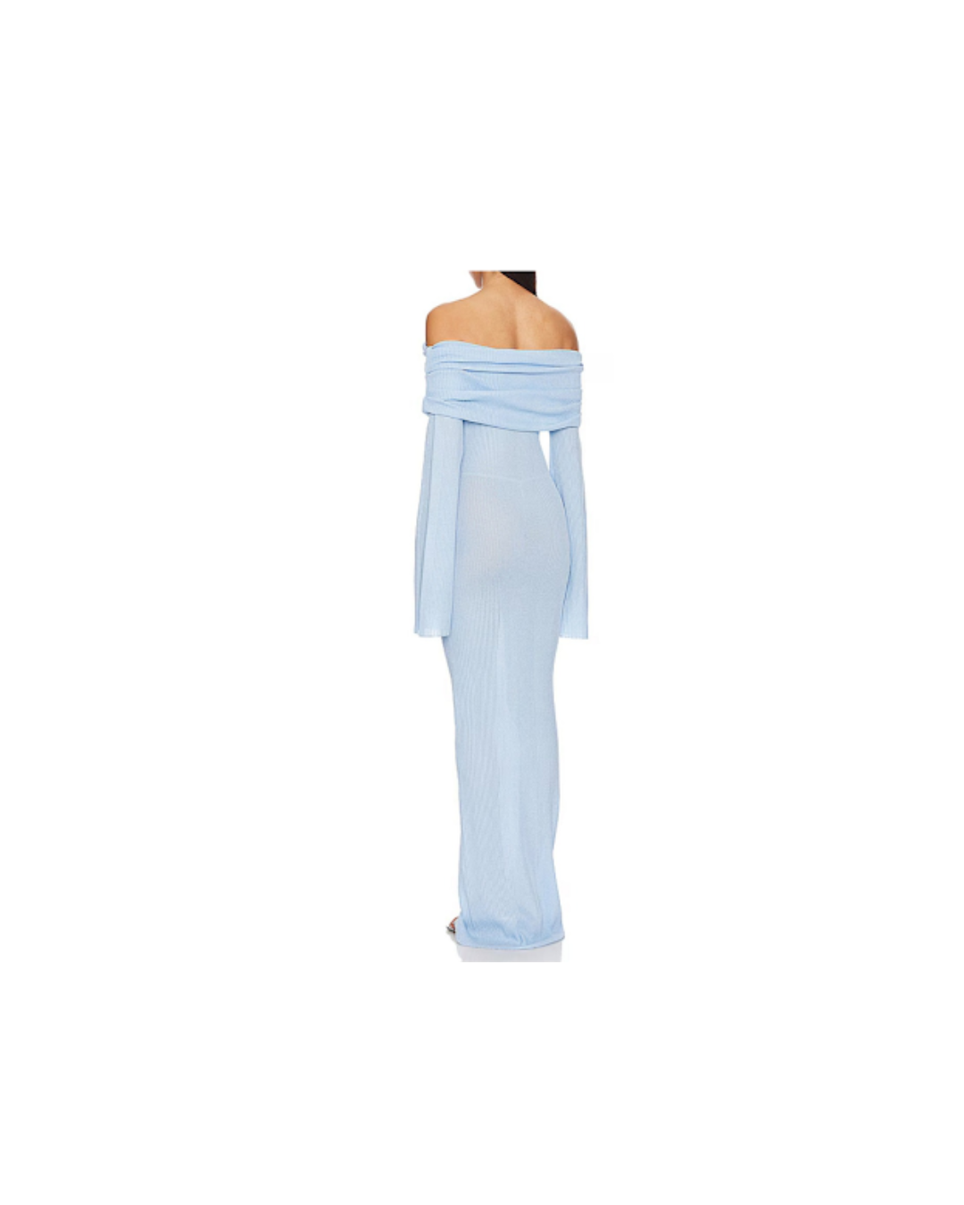 Off-Shoulder-Kleid „SheerElegance“