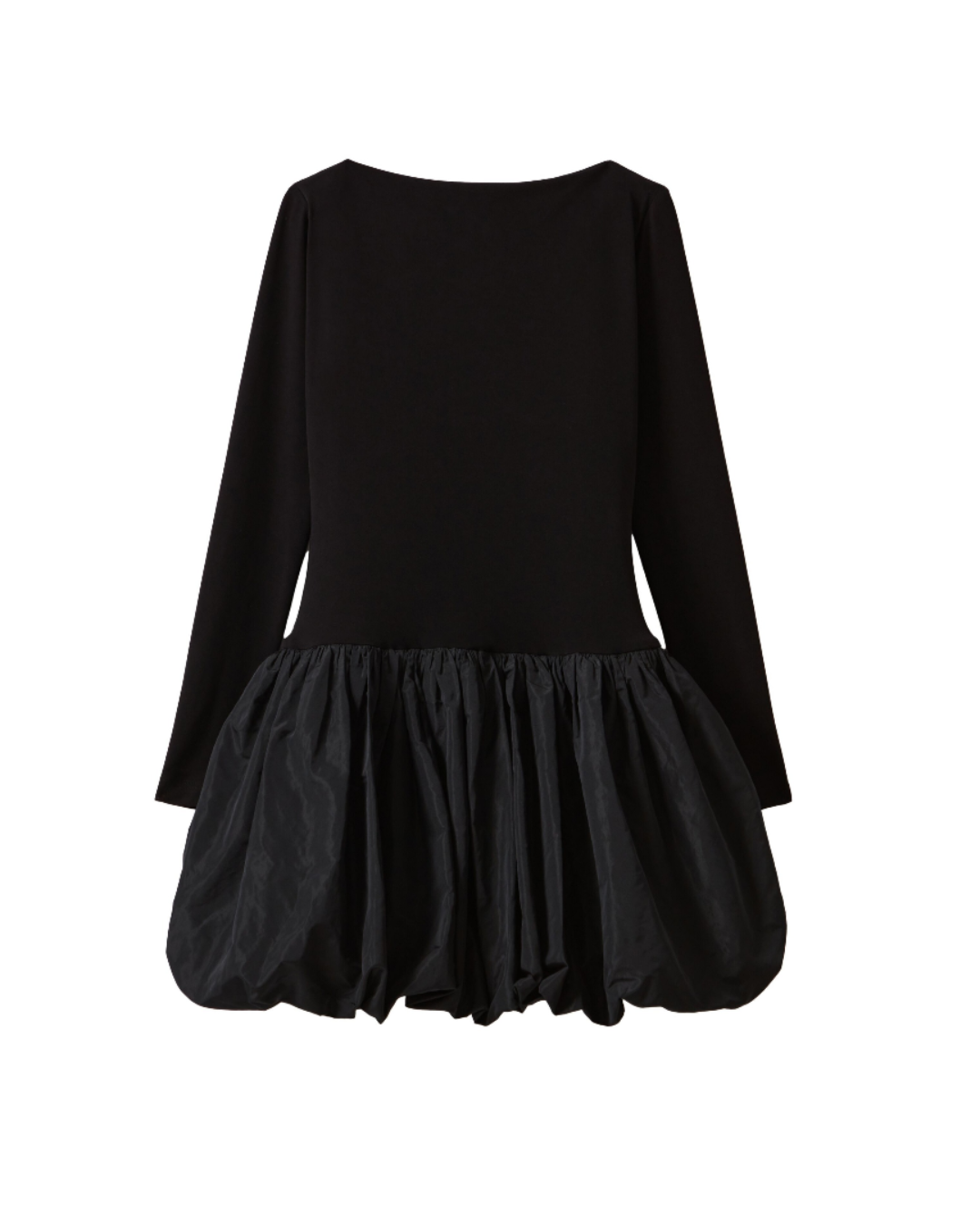 Schwarzes Ballon-Kleid „Kira“