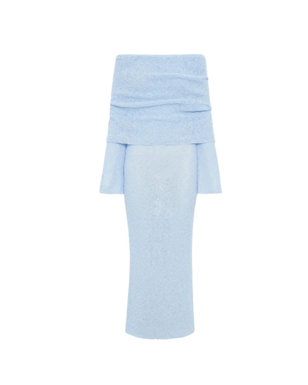 One-Shoulder Strickkleid
