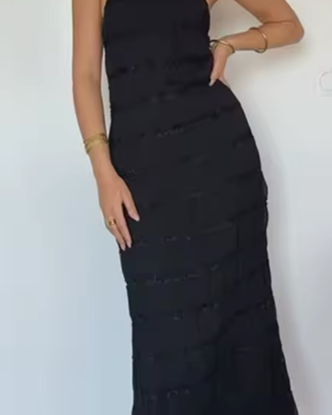 Sommerkleid „Esra“ in weiß, gelb, schwarz