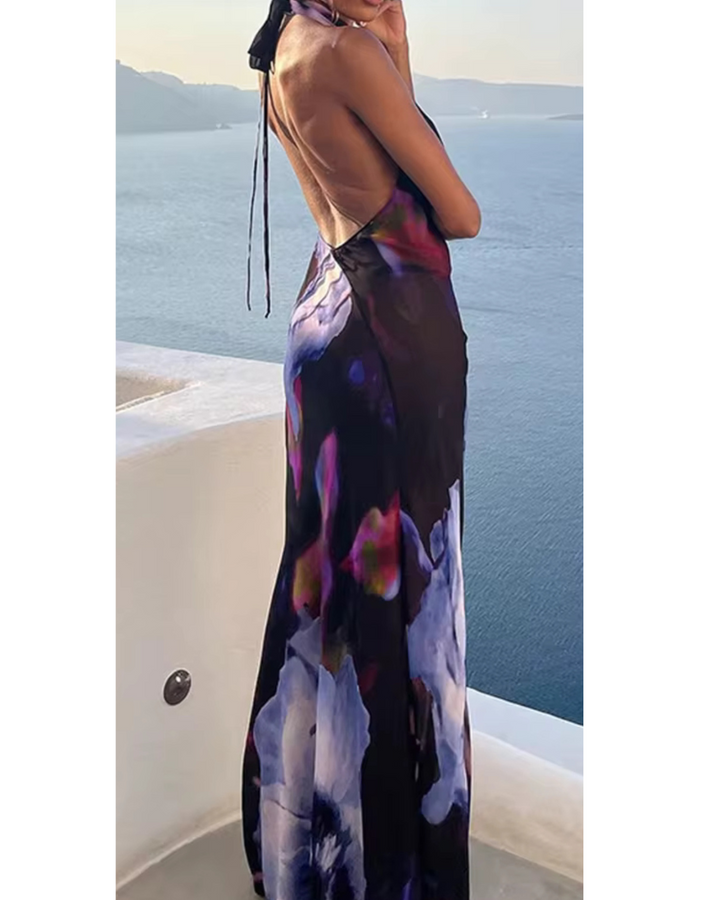 Langes Blumenkleid „Floral“