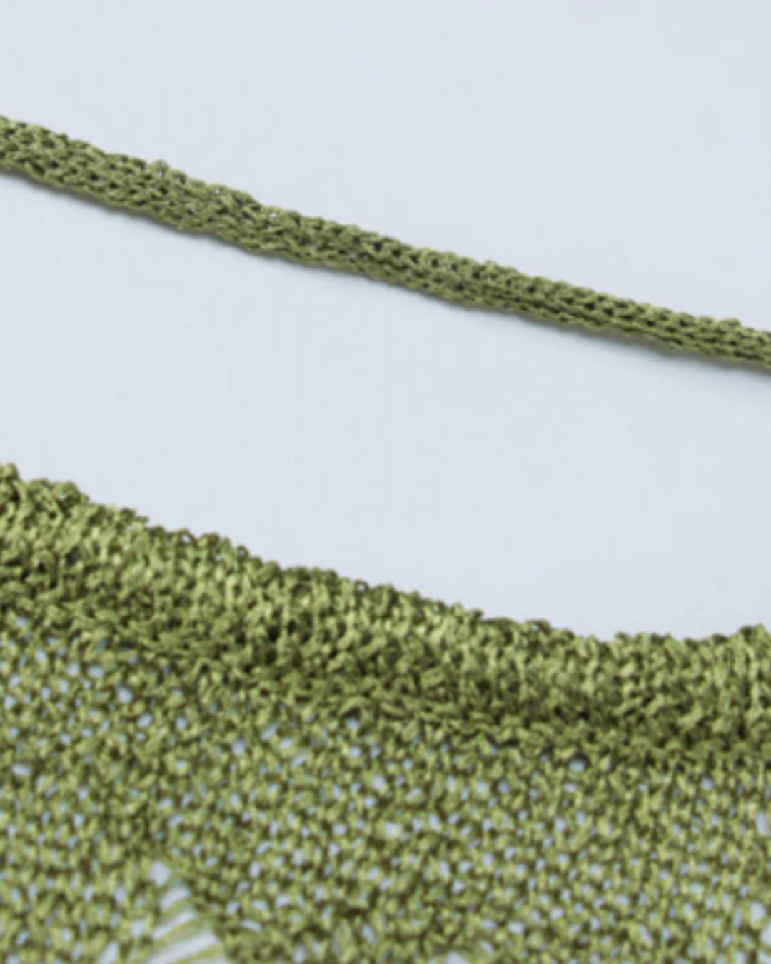 GeoGlam Maxi-Strickkleid in grün
