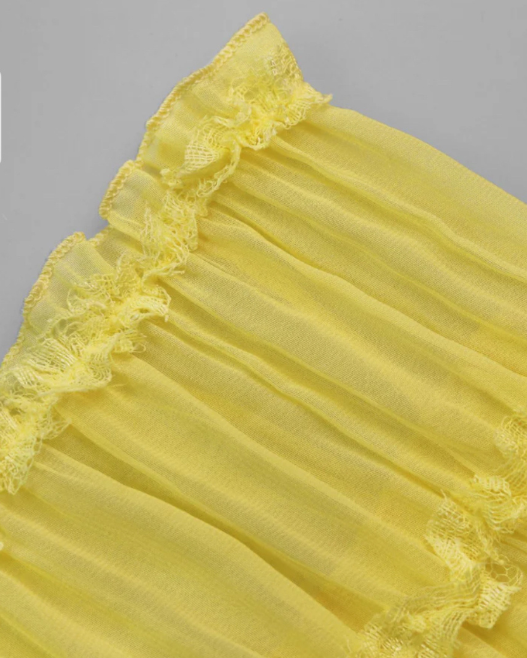 Sommerkleid „Esra“ in weiß, gelb, schwarz