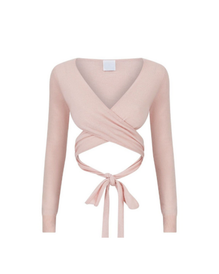 Langarm Wickeltop „WrapCharm“