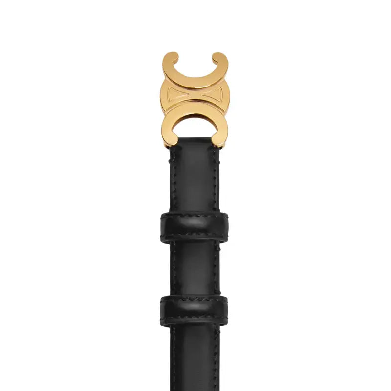 Eleganter Gürtel „Elite“ in schwarz und braun