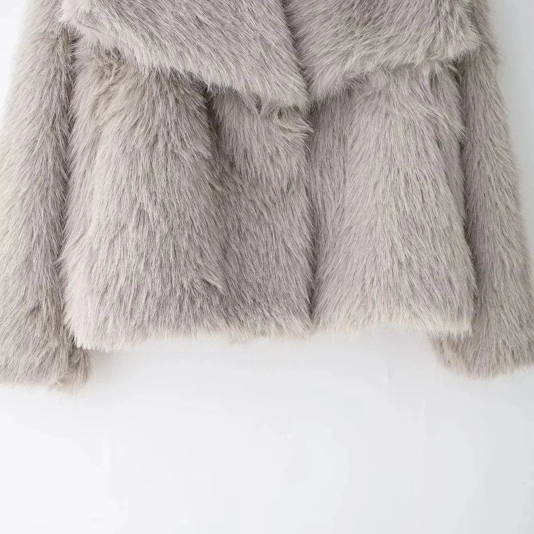 Moderne Felljacke "Luna"