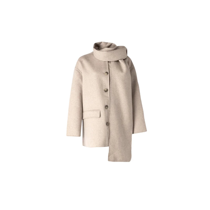 Wolljacke "Carmen" mit Schal