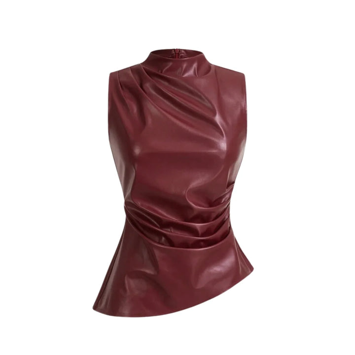 Leder-Oberteil "Lea"