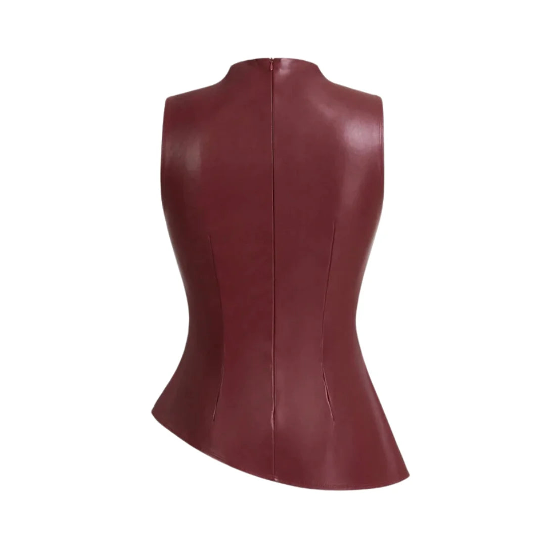 Leder-Oberteil "Lea"