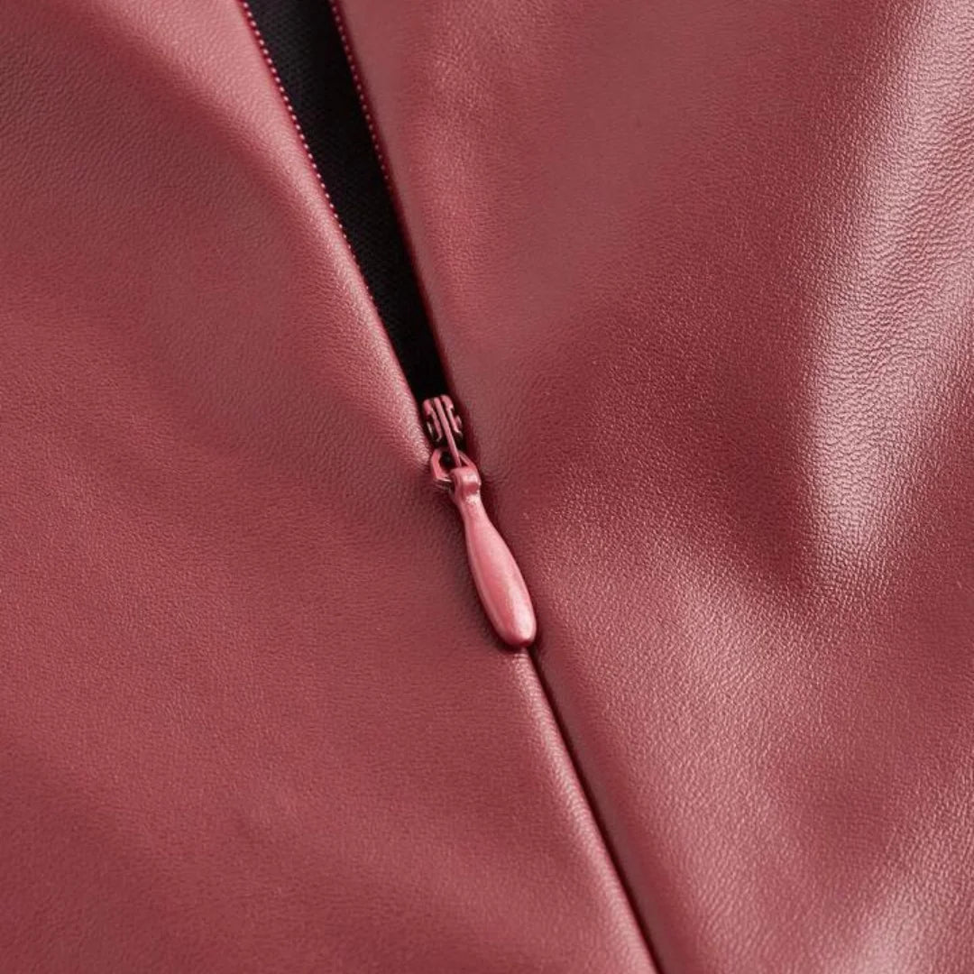 Leder-Oberteil "Lea"