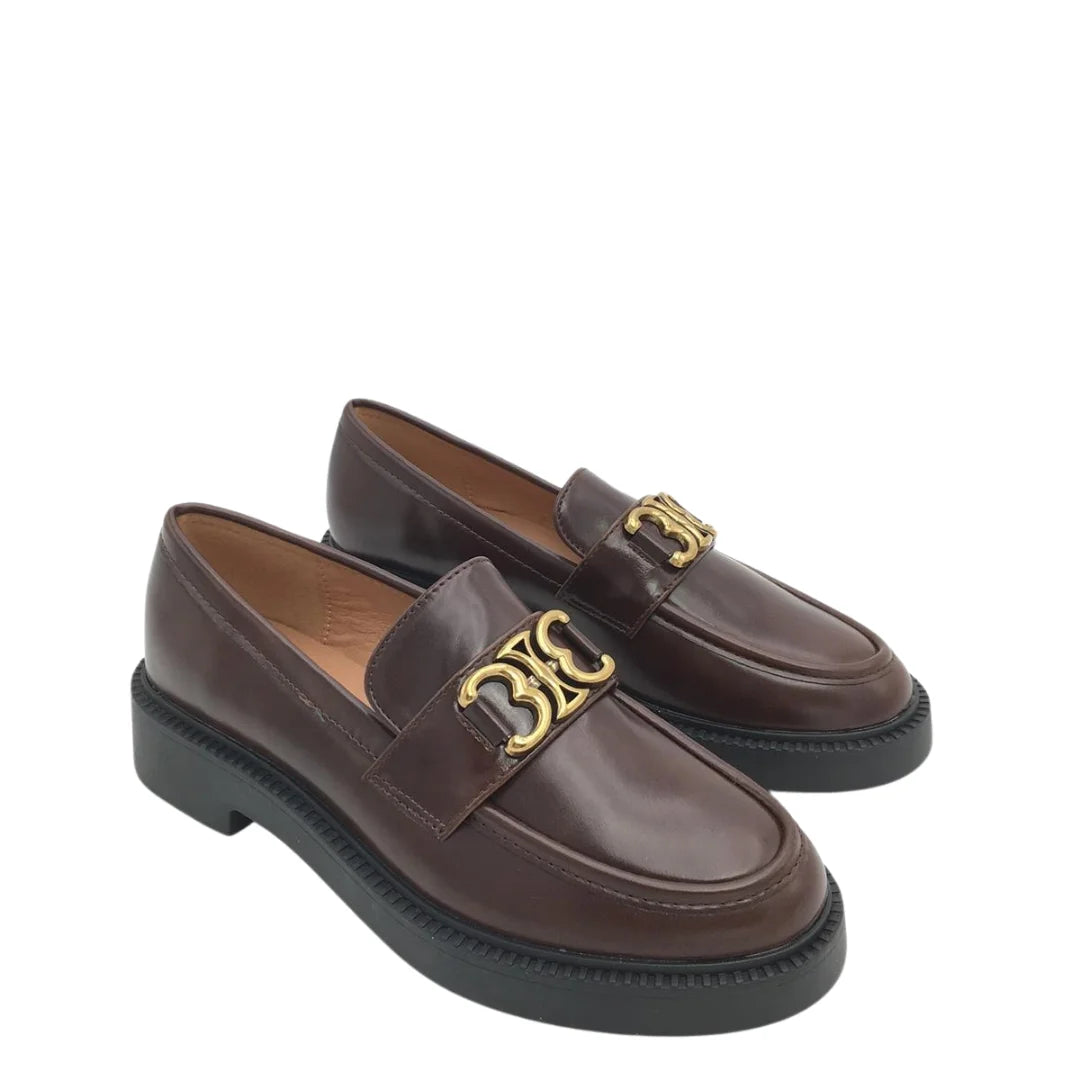 Braune Loafers "Madlen"