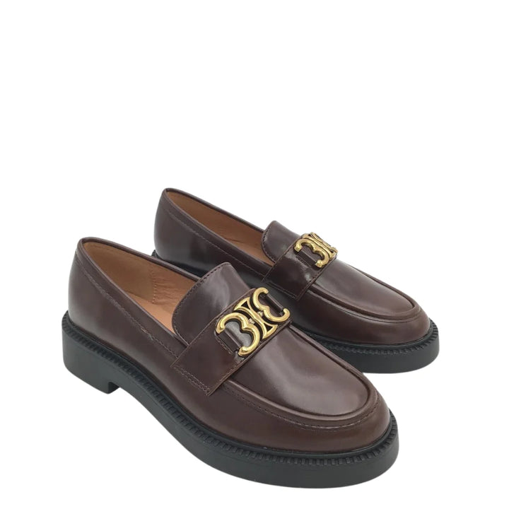 Braune Loafers "Madlen"